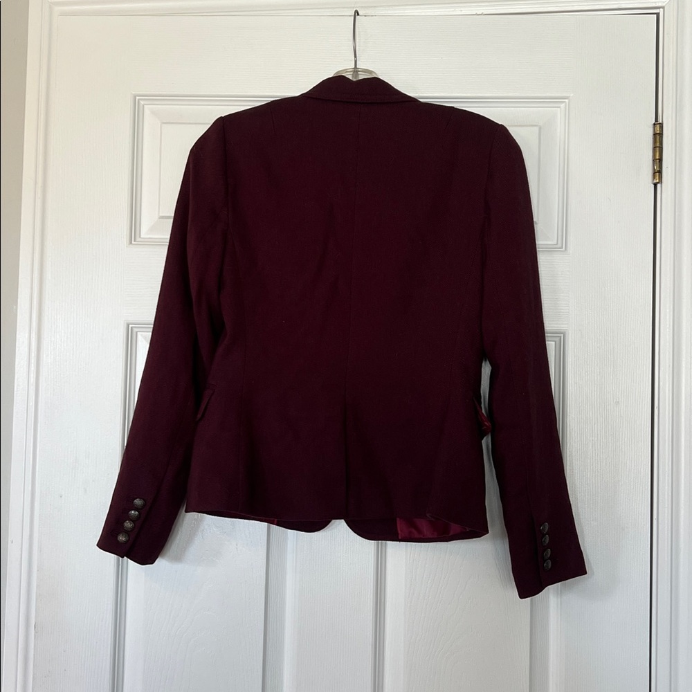 Banana Republic Dark Red Jacket - Picture 3 of 3